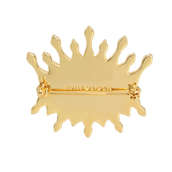 Kurt Geiger London Evil Eye Brooch - Picture 2 of 6